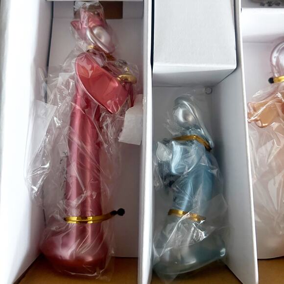 VTG HandCrafted Salviati Opalescent Art Glass Nativity 9 Piece Set Christmas NIB - Picture 5 of 12